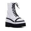 Camdon Leather Boot - White