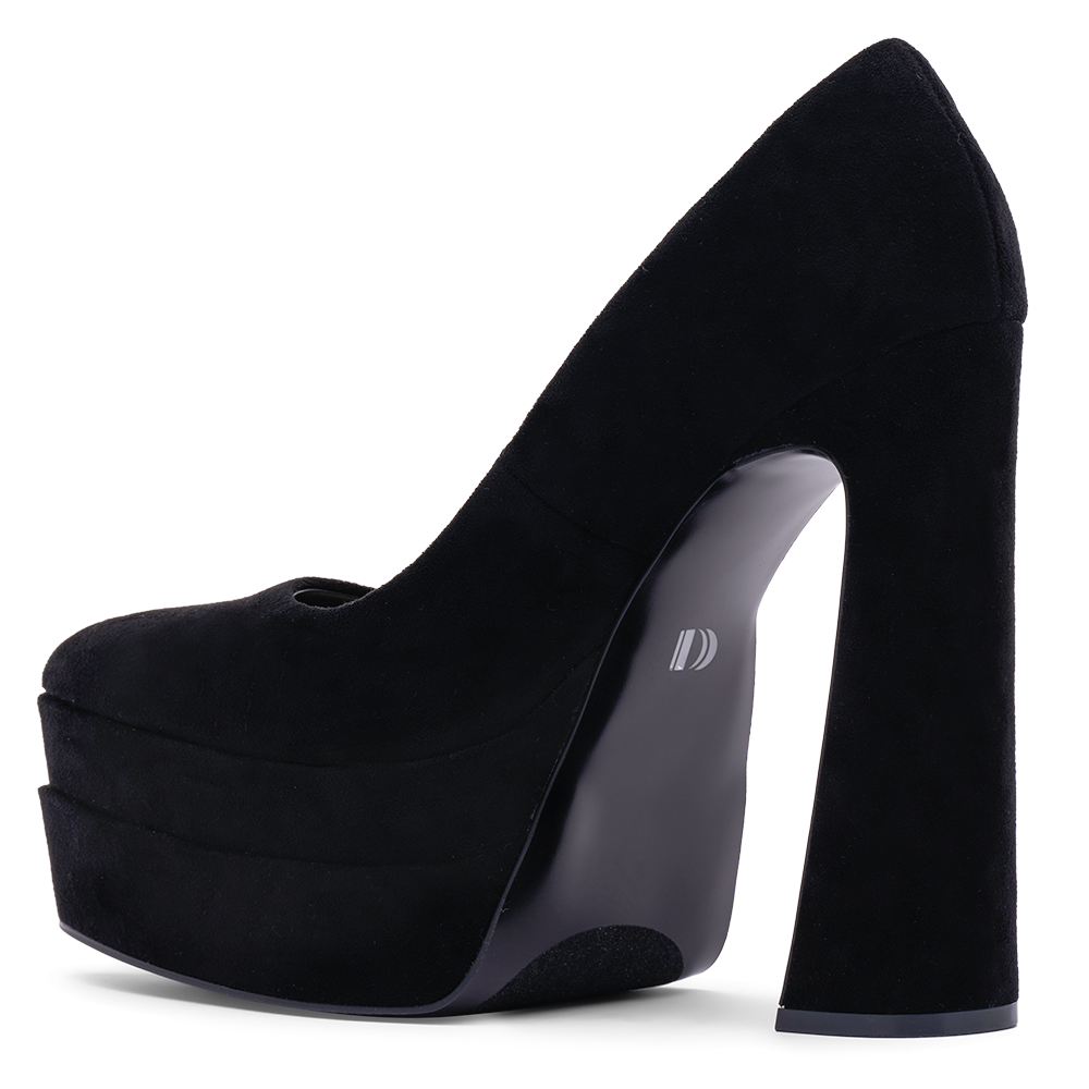 Steve Madden sandals Espadrilles platform heel black leather women's sz 9M  | eBay