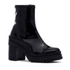 Helenna Boot - Black Crinkled Patent PU